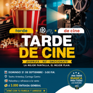 TARDE DE CINE Y PALOMITAS